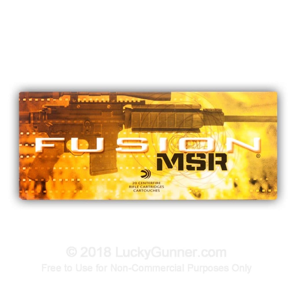 Federal Fusion 115gr 6.8 SPC - 20 Rounds