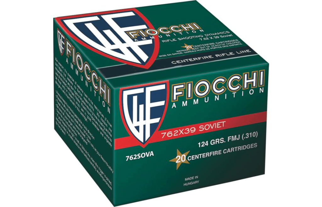 Fiocchi Shooting Dynamics 124gr 7.62x39