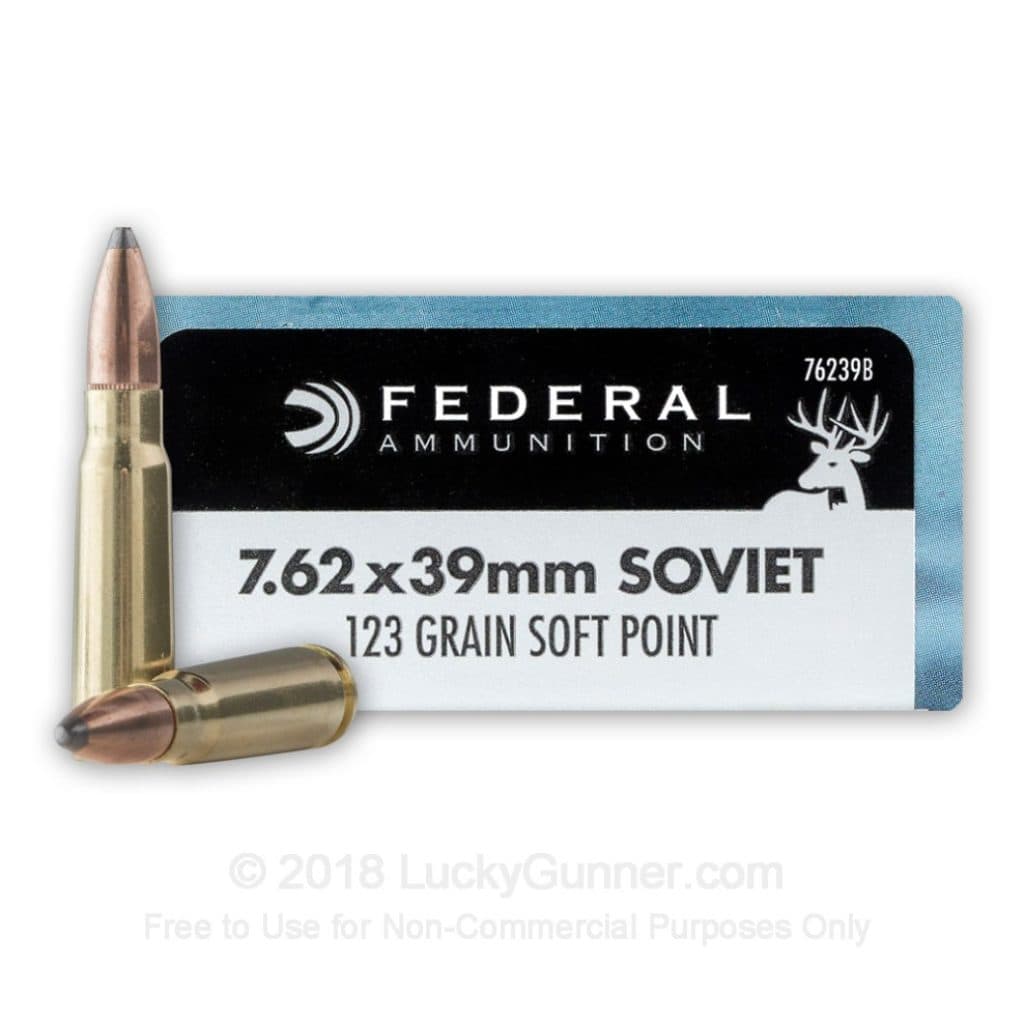 Federal Power-Shok 123gr 7.62x39