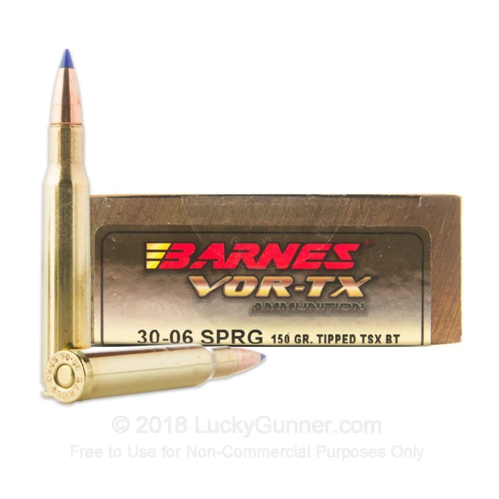 Barnes VOR-TX .30-06 150gr Tipped Triple-Shock X Hollow Points