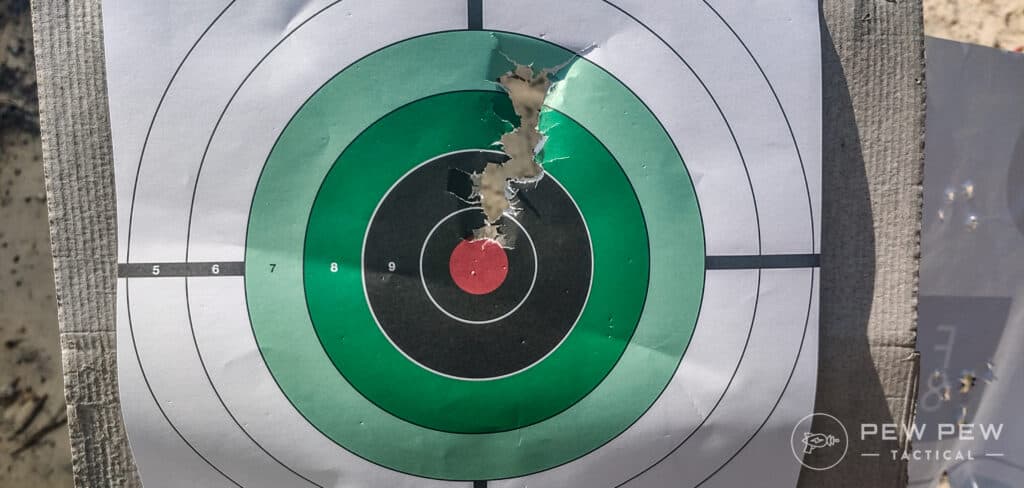 Patterning FliteControl at 15 yards