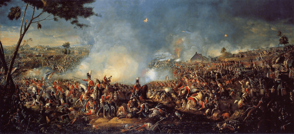 Post Thumbnail Image for post: A Picture from History: The Battle of Waterloo