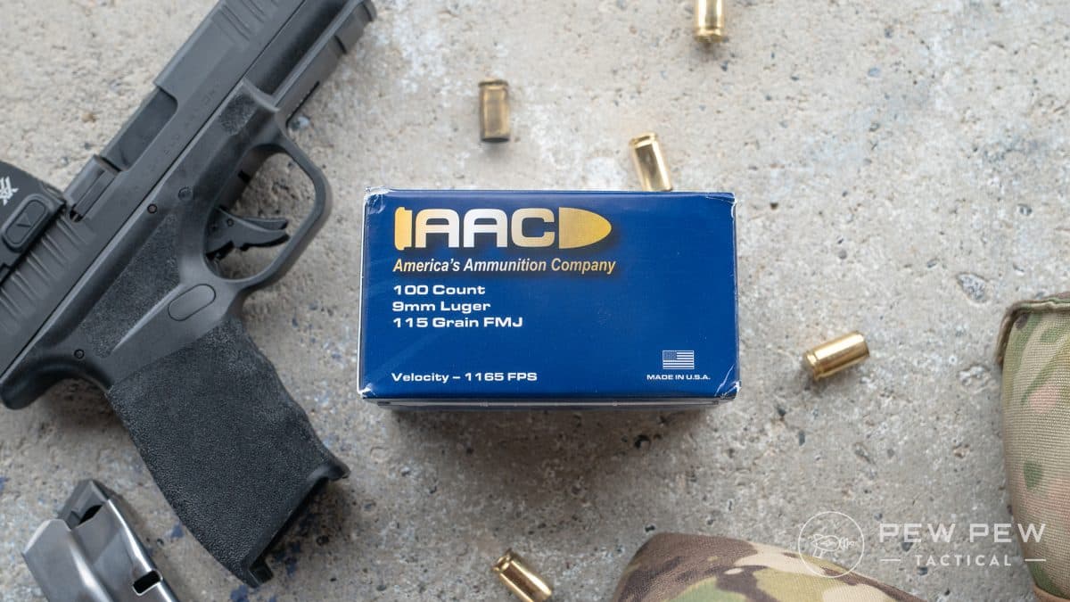 AAC 115gr 9mm ammo