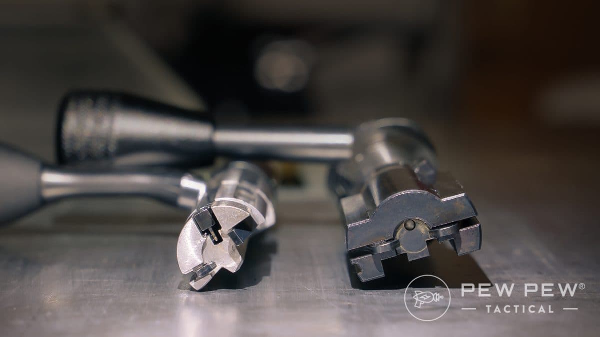 Rimfire bolt faces