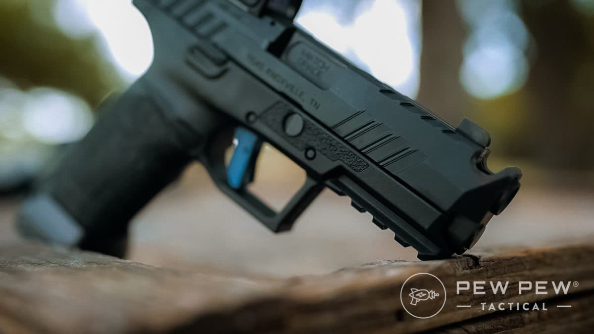 Tisas PX-9 Duty Comp serrations