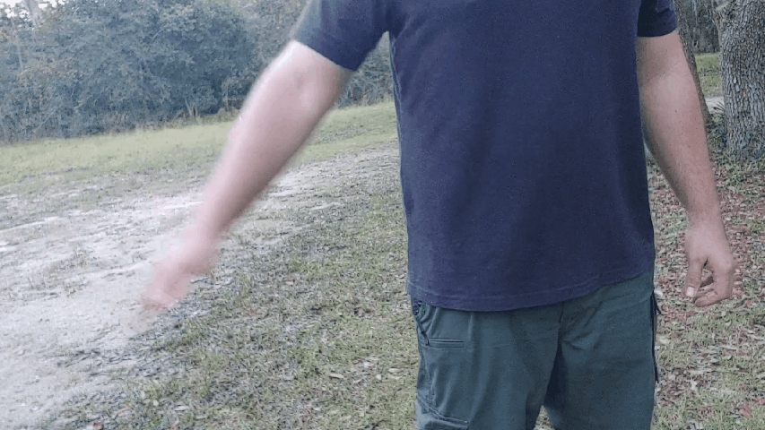 Dismount Hand Signal