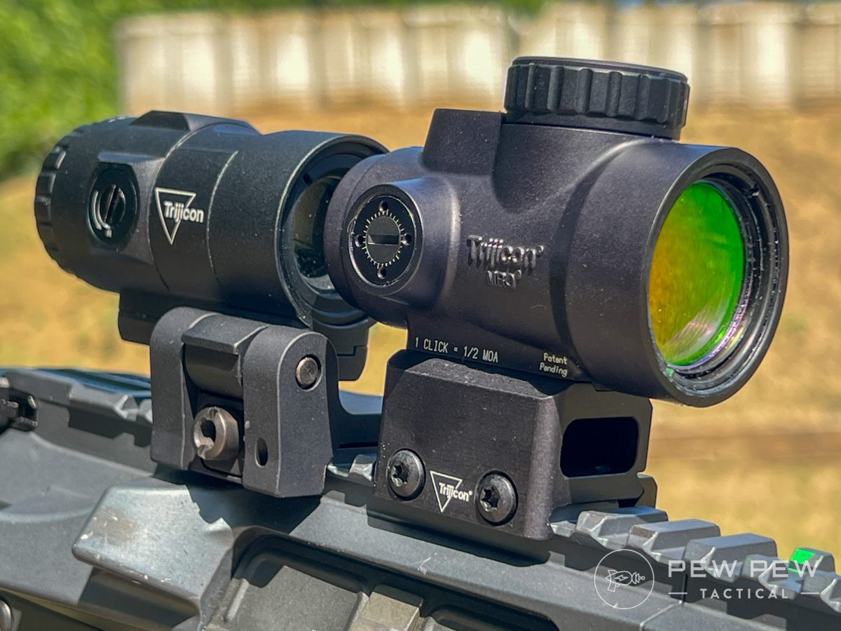 Trijicon MRO SD and 3X Magnifier Review [Hands-On Tested] - Pew