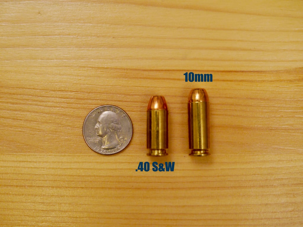 Pistol Cartridge Size Chart