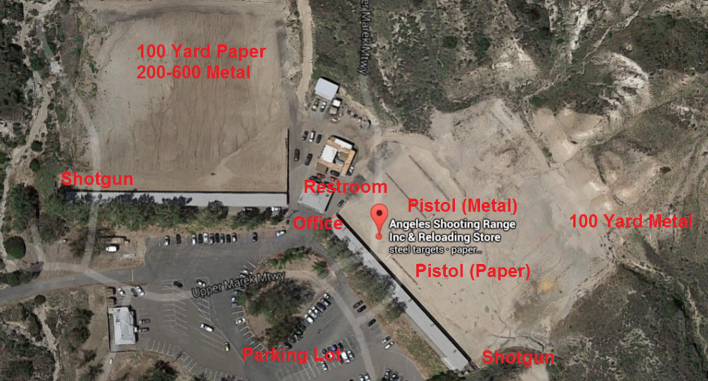 Angeles Shooting Range Map