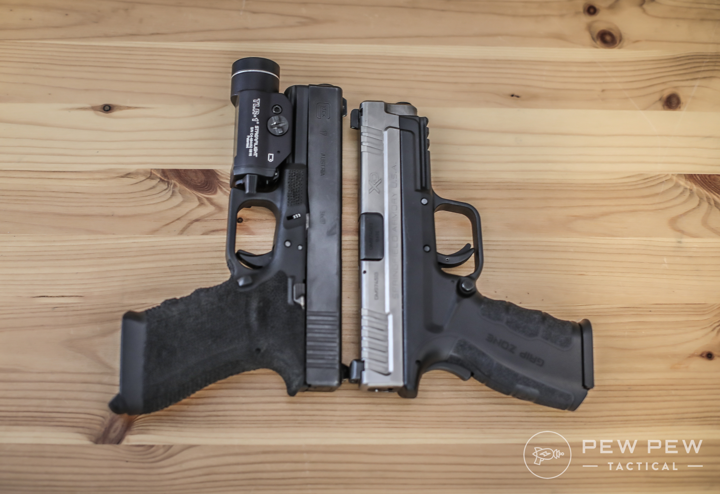 Glock 17 vs XD Mod 2 Service