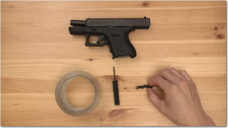 thumbnail interactive-video image 1 of CROSS ARMORY Extended Slide Stop For Glock 19, 17, 22, 23, 26, 34 – Black, Ergonomic – OEM Gen 3-4 Fit 1 of 2