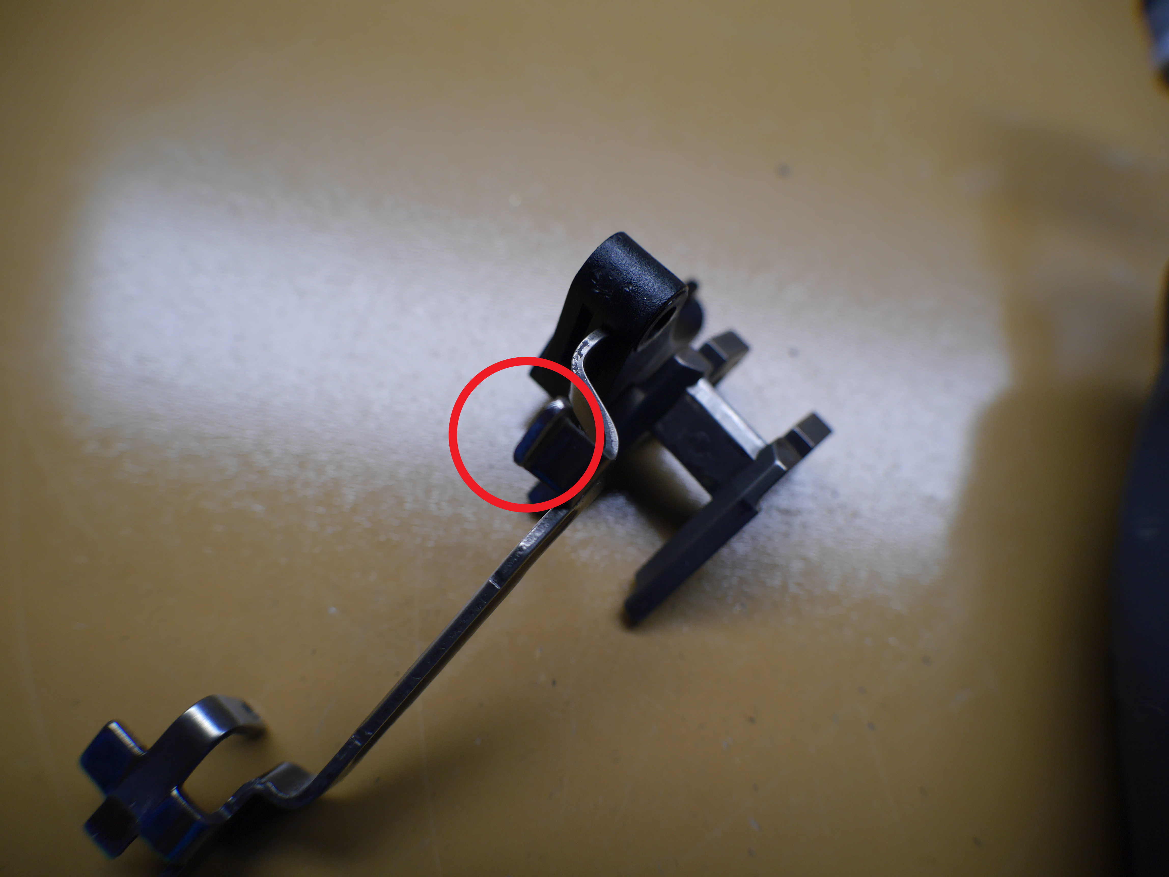 Glock Trigger Bar Polish 2