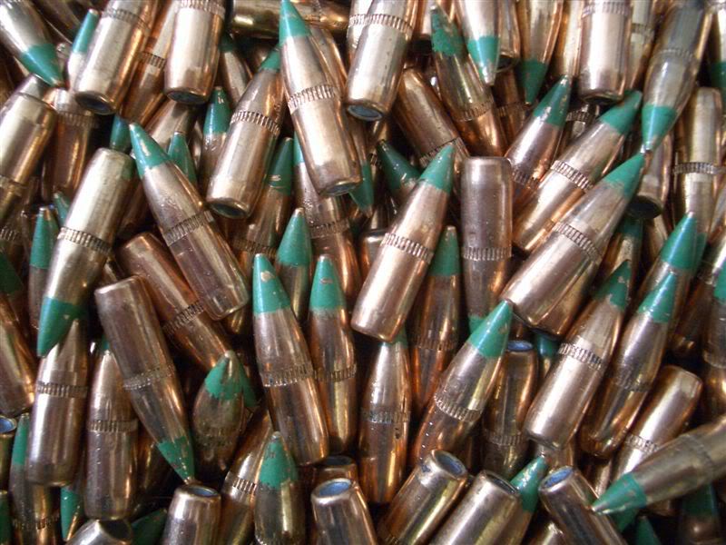 Green Tip SS109 Projectiles