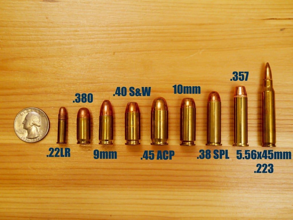 Handgun Ammo Size Chart