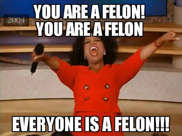 Oprah, You're a Felon