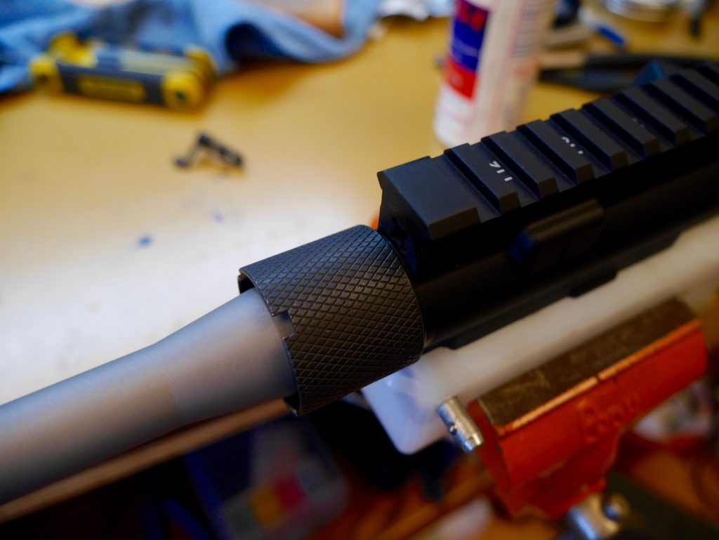 Tighten Barrel Nut