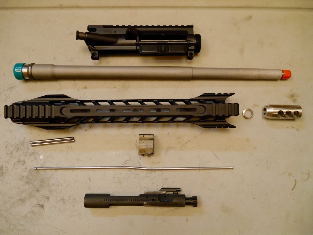 Rainier Arms Upper Build
