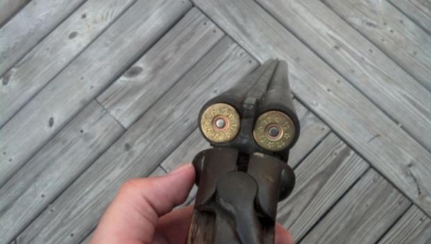 Double Barreled Hunting Shotgun