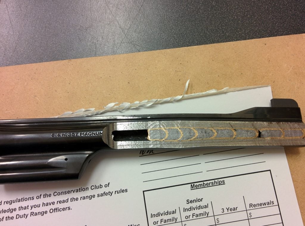 Pistol Barrel Squib