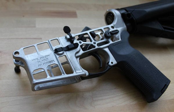 Skeletonized AR-15 Lower