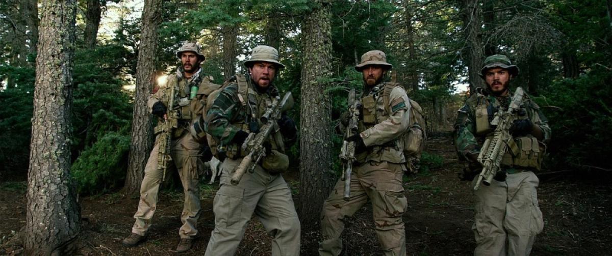 Forest Battle Scene, Lone Survivor (Mark Wahlberg)