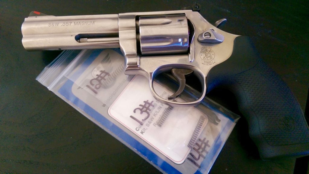 S&W 686 with Wilson Spring Kit