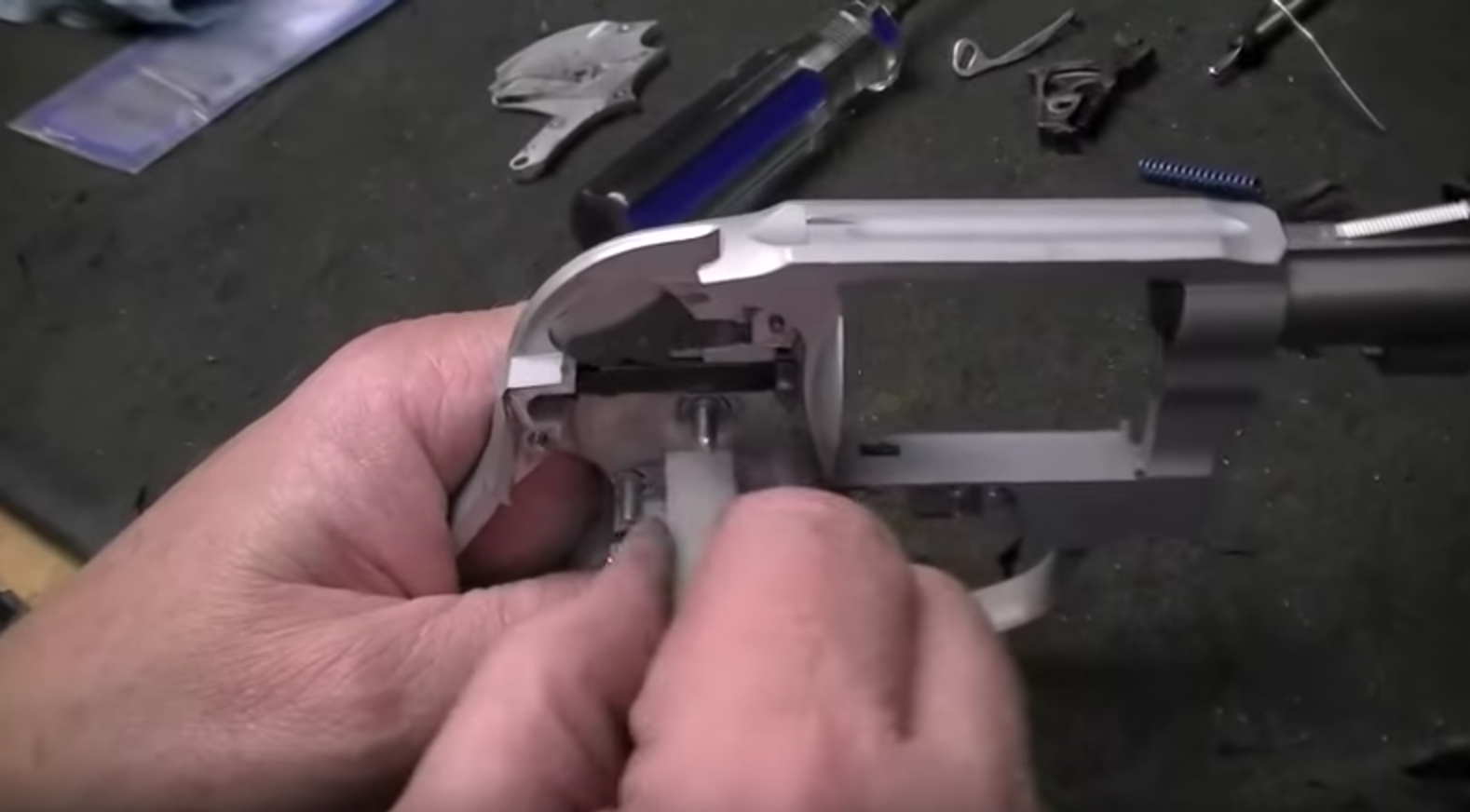 S&W Revolver Trigger Job HowTo (3 Methods) Pew Pew Tactical