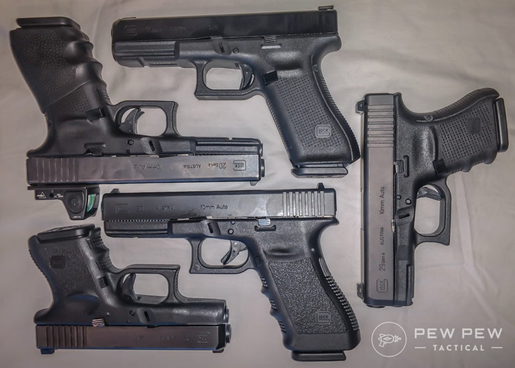 There are a ton of Glocks on the market, each offering different benefits. Try a variety before you choose just one.