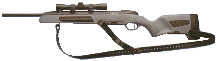 Ching Sling Attached to a Steyr Scout