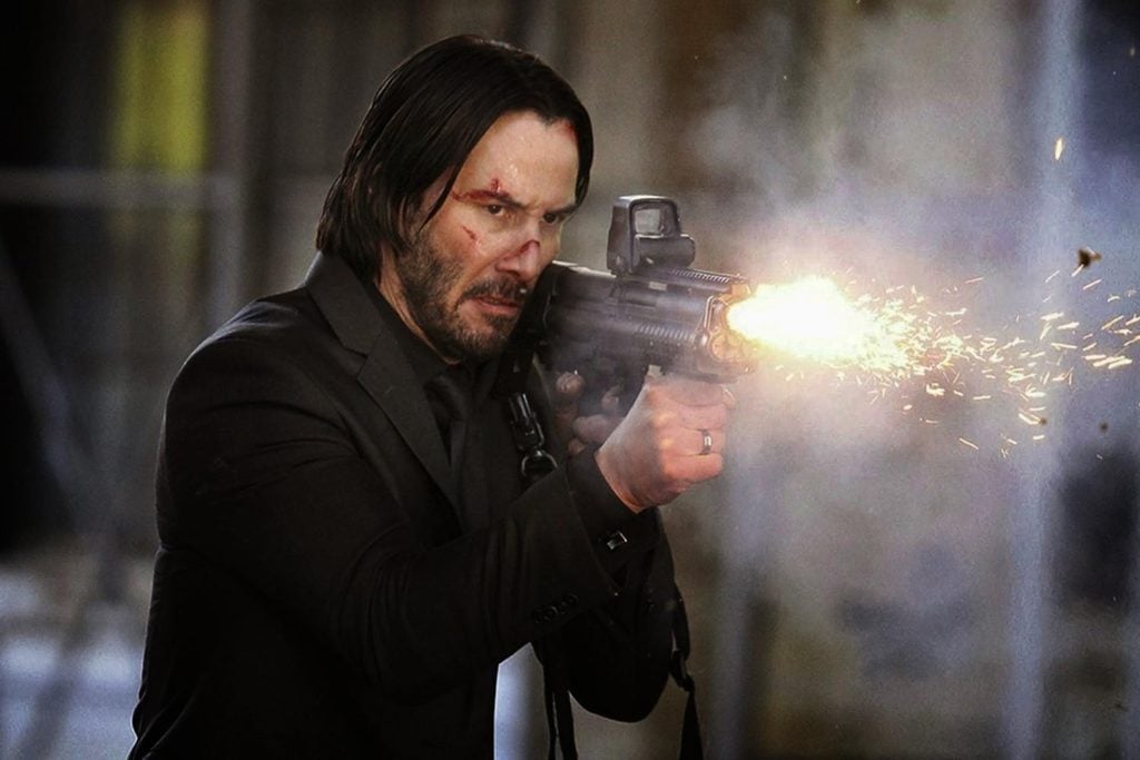 John Wick with KSG Bullpup Shotgun