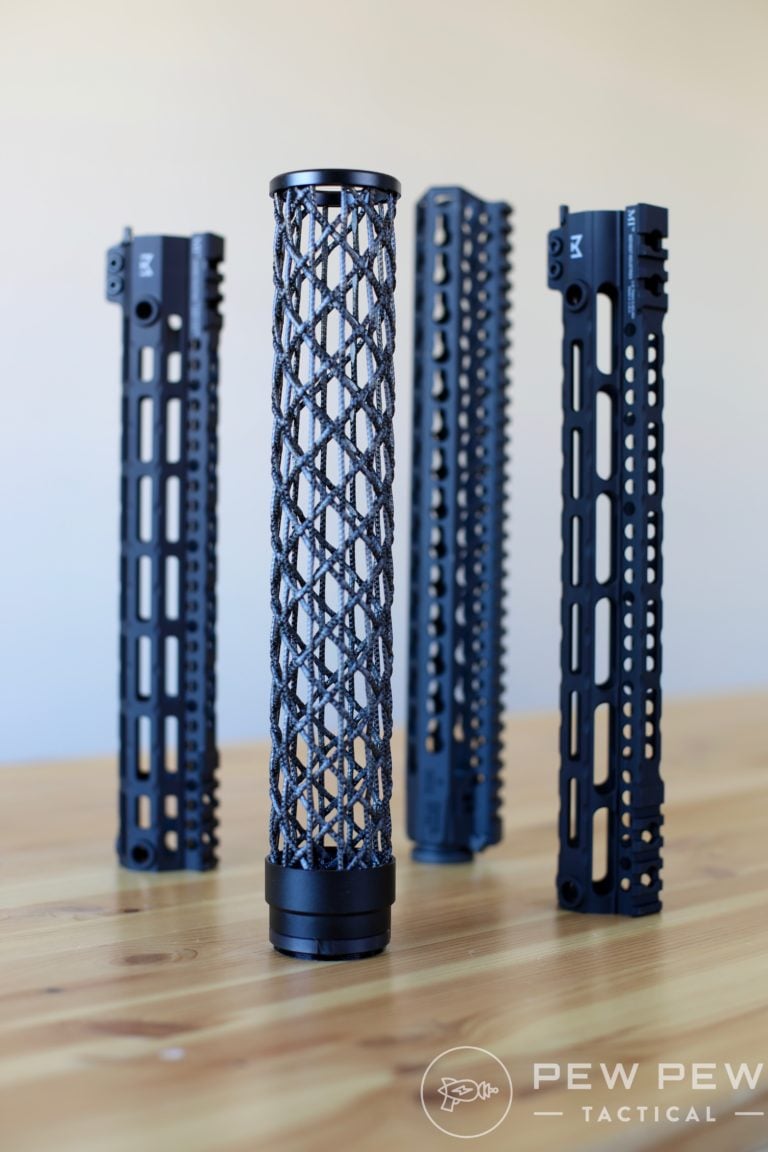 Lightest AR15 Handguards HandsOn Roundup Pew Pew Tactical