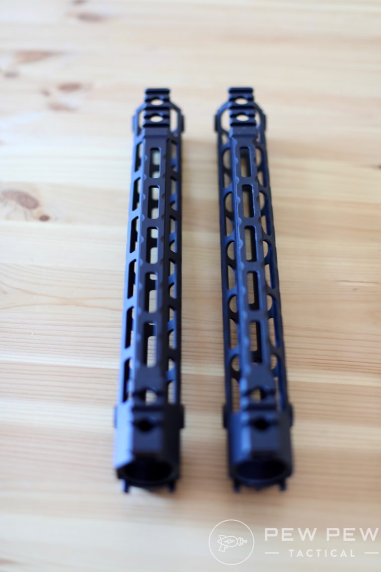 Lightest AR15 Handguards HandsOn Roundup Pew Pew Tactical