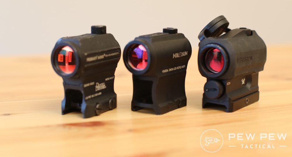 Holosun Co-witness Open Reflex Sollar Hunting Tactical Red Dot Black HS403GL