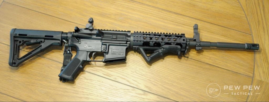 Reassembled AR-15