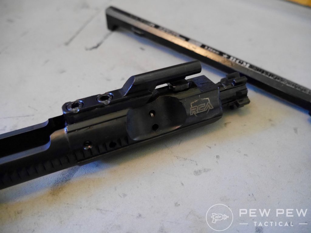 Dirty BCG and Charging Handle