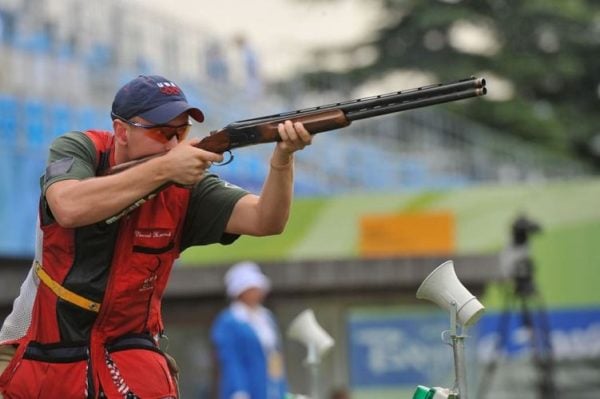 competition shooting shotgun