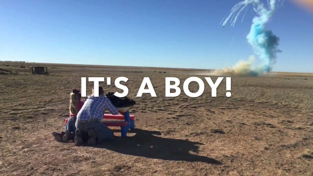 reactive target gender reveal