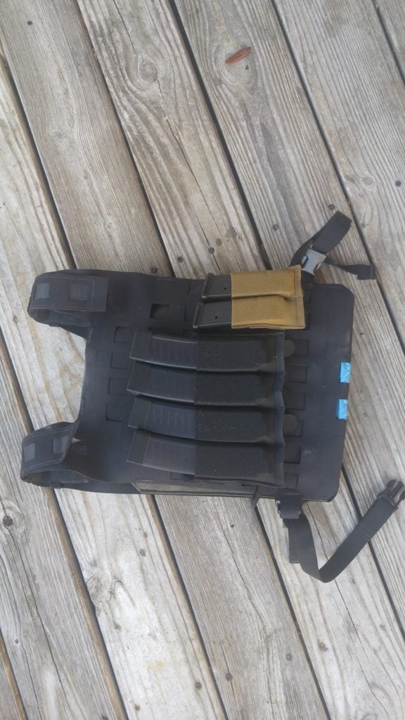 mounted magazine holster