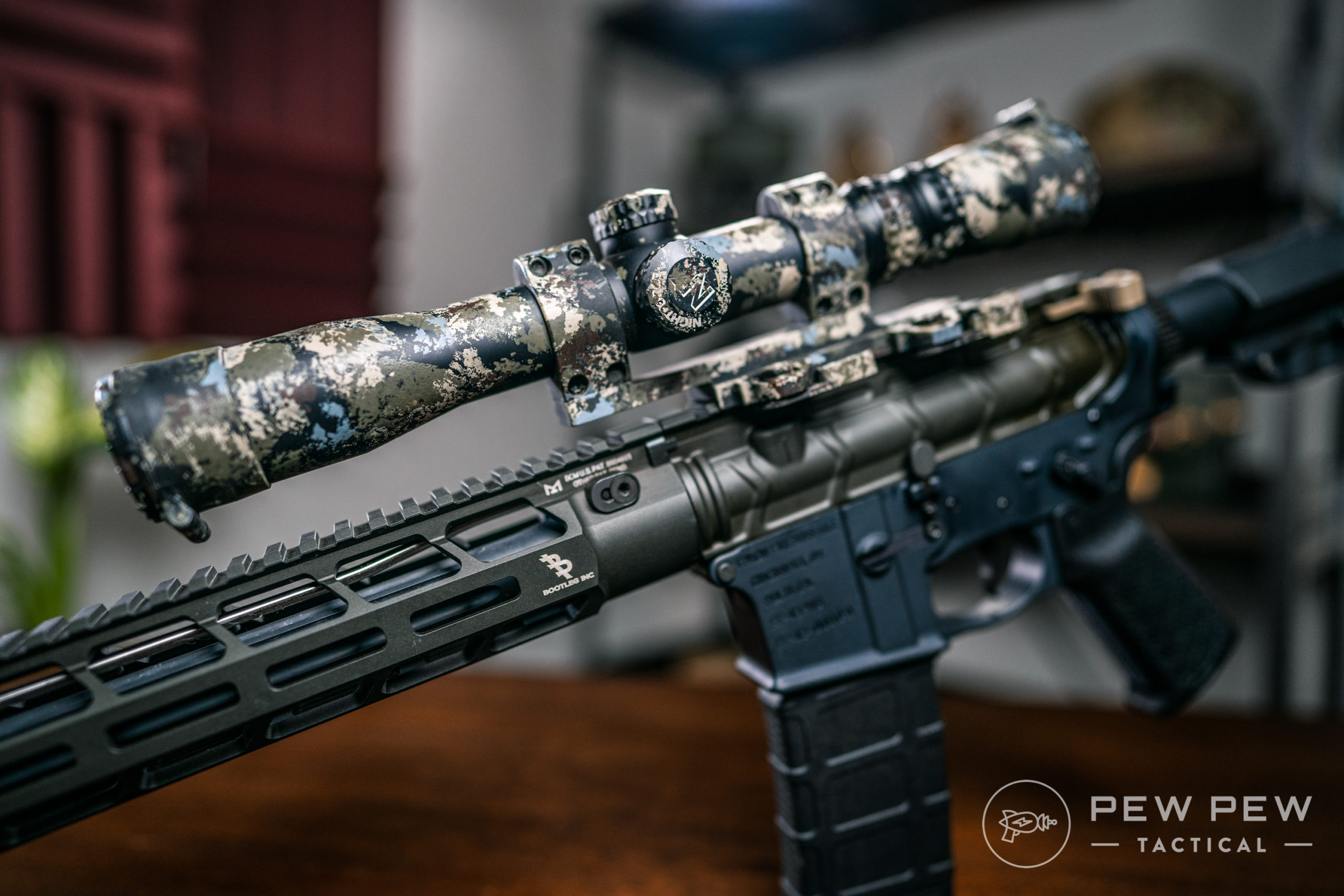 Nightforce NXS 2.5-10x, Camo Painted