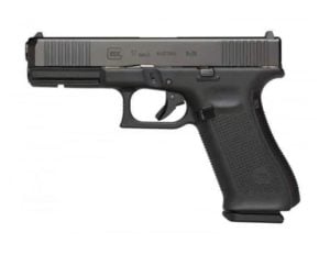 Glock 17 Gen5 9mm police trade-in 9mm pistol, (1) 17rd mag, night sights – $348.88 image