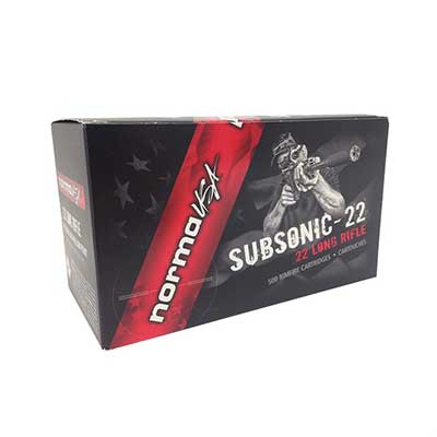 Norma Subsonic ammo