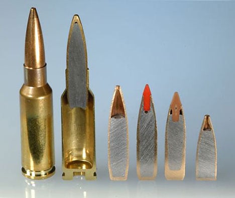 round 5mm ammo