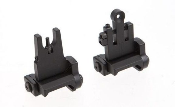 Bobro Lowrider sights – front (left) and rear (right)