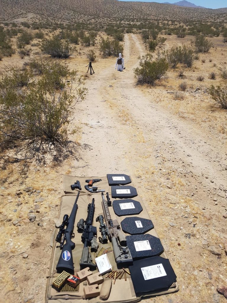 AR500 Desert Testing