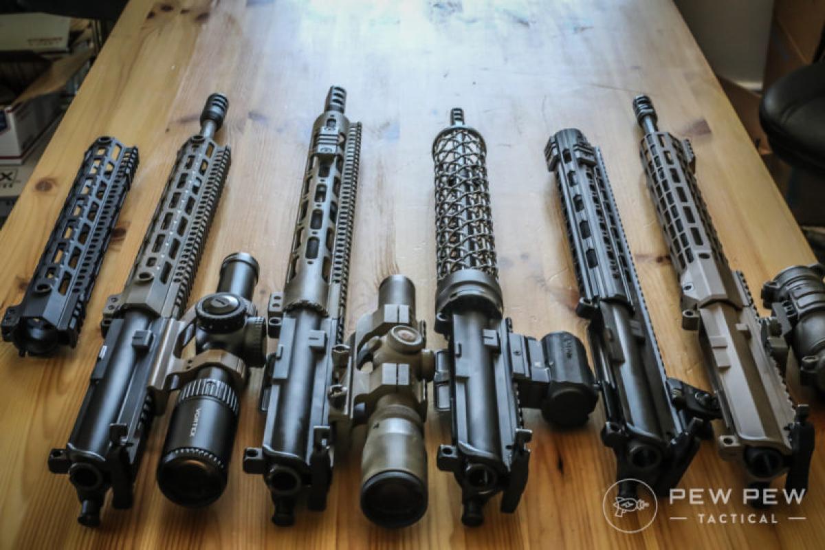Best AR15 Handguards [HandsOn] FreeFloat & DropIn Pew Pew Tactical