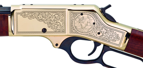 Brass .30-30 Wildlife Edition Left Side