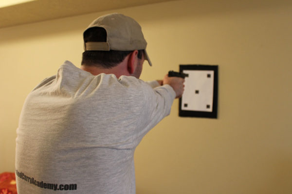Indoor Dry Fire Practice Drill