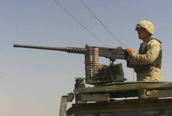 Modern Mounted M2 Browning