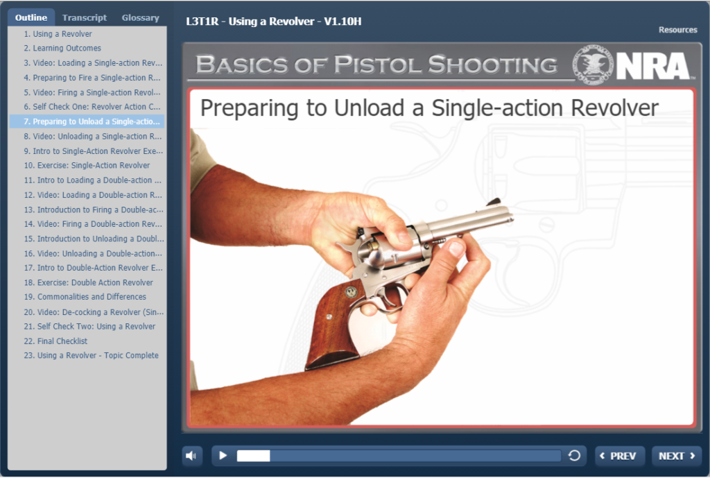 NRA Basic Pistol Screencap