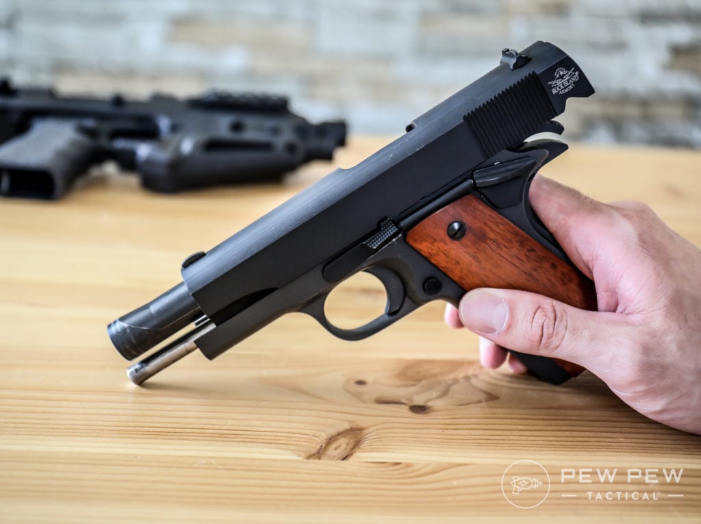RIA 1911 Finish